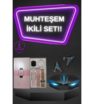 Kadınlar İçin Dokunmatik Ekran Akıllı Saat Kablosuz Bluetooth Kulaklık Anc Özelliği