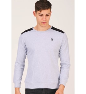 V4000 DEWBERRY ERKEK SWEATSHIRT-GRİ