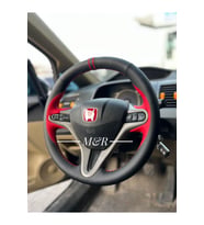 Honda Civic Fd6 Spor Kaplama Deri Direksiyon Kılıfı
