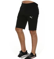 Puma Porsche Logolu Erkek Pamuk Cotton Şort  EE-1103 (Siyah)