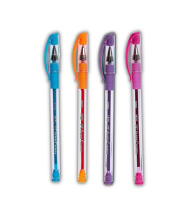 Tükenmez Kalem İğne Uçlu 4 Renk 1 Paket Faber Tükenmez Kalem (Karışık)