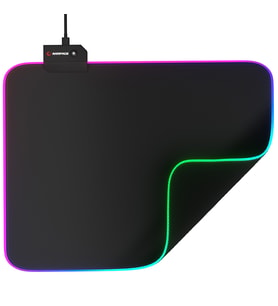 Rampage MP-21 Pulsar M Rgb Ledli 252X328X3 Mm Siyah Oyuncu Mouse Pad