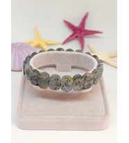 Jasper Taşı Oval Kesim Unisex Bileklik (46094)