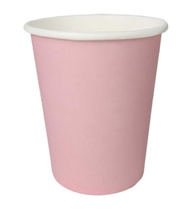 BARDAK KARTON MAKARON PEMBE 8 OZ PK:8-