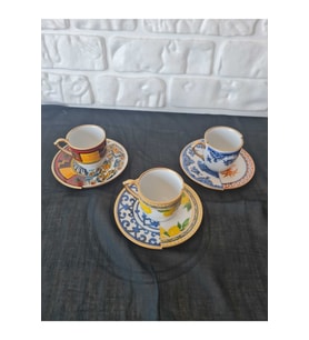 KONYAX 6 KİŞİLİK KAHVE SETİ KARIŞIK SET