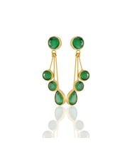 Kadir Jewellery22 Ayar Altın Kaplama Vintage Küpe -El İşçiliği Ve Hipoalerjenik Küpe