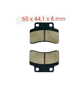 Kymco Ön Fren Disk Balatası Fa235 Heroism 125-Keeway Focus 125