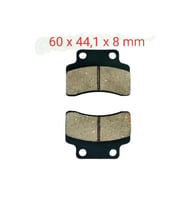Kymco Ön Fren Disk Balatası Fa235 Heroism 125-Keeway Focus 125