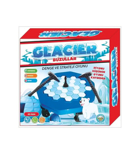 Eğitici Buz Kırma Oyunu - Buz Kalesi Buzullar Oyunu Glacier-piyon Düşürme Oyunu (Çok Renkli)