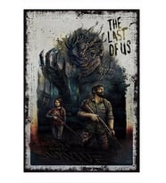 ekart The Last Of Us Model Mdf tablo 15cmX 22cm