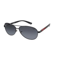 Lee Cooper LC1444.C1 63 Polarize Erkek Güneş Gözlüğü (Siyah)