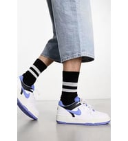 Nike Full Force Low Erkek Günlük Spor Ayakkabı (Beyaz-Mavi)