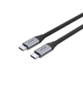 UNITEK USB-C 3.2 KABLO 2MT 5GBPS, 100W PD, 4K&amp;60Hz  (C14091ABK)