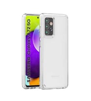 Samsung Galaxy A72 Kamera Korumalı Şeffaf Silikon Kılıf