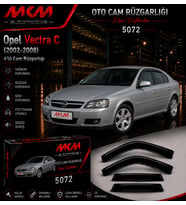 Opel Vectra C (2002-2008) 4'lü Mugen Cam Rüzgarlığı