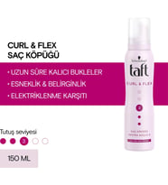 Lexroo Curl & Flex Saç Köpüğü 150 ml