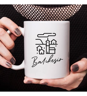 Balıkesir Temalı Kupa Bardak