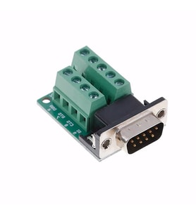 DB9 to Dip Adaptör Erkek 9 Pin RS232 COM Port Klemens Çevirici