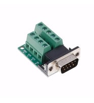 DB9 to Dip Adaptör Erkek 9 Pin RS232 COM Port Klemens Çevirici