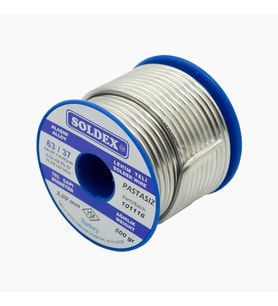 Soldex 63-37 Pastasız Vitray Lehim Teli 3000 Gr 3 mm