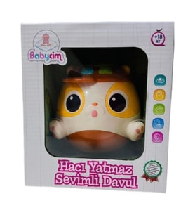 Hacı Yatmaz Davul Eğitici Oyuncak HE0543-HE0544 (Çok Renkli)