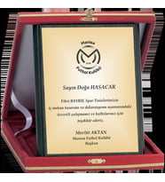 ODAK KUPA - Ahşap Plaketler - PL-005-M B - 15x20 cm