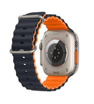 E2M APPLE WATCH 38-40-41MM KRD-28 OCEAN ÇİFT RENKLİ KOYU MAVİ KORDON