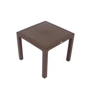 Mandella 90x90 Elit Rattan Masa KAHVERENGİ