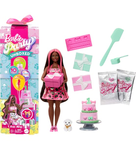 Barbie Party Unboxed Köpeğimin Doğum Günü Serisi Sarışın (Çok Renkli)