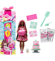 Barbie Party Unboxed Köpeğimin Doğum Günü Serisi Sarışın (Çok Renkli)