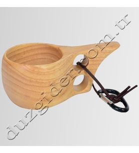 Kuksa Ahşap Kamp Bardak LEON
