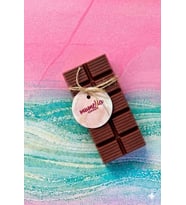 Çikolata Buhurdanlık Mum - Mumelia Candles Doğal Soya, El Yapımı, Dekoratif - Kahverengi