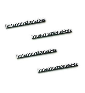 Harman Kardon Hoparlör Amblem Metal Yapışkanlı -1-SET 2-PARÇA