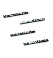 Harman Kardon Hoparlör Amblem Metal Yapışkanlı -1-SET 2-PARÇA