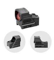 Vector Optics Frenzy-X 1x19x26 MRS GenII Güneş Enerjili Multi-Reticle Nişangah SCRD-SM64 (Siyah)