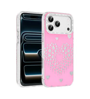 iPhone 18 Pro Max / İphone 17 Pro Max Kılıf Damla Taşlı Rivas Sert PC Kılıf