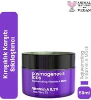 Cosmogenesis Labs %0.3 Retinol Krem Maske 50ml - Durulanan Yüz Maskesi Canlandırıcı Kırışıklık Karşı