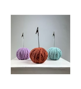 Yumak Not Tutucu 3'lü Set ( Lila - Terracota- Nane )
