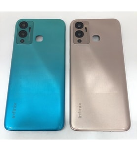 Infinix Hot 12 Play Kasa Arka Kapak Pil Kapağı (Mavi)