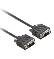Philips SWV6139H/93 Siyah 3+6 Erkek-Erkek 15 Pin 10 Metre Vga Kablo Pc Bilgisayar Monitör Görüntü Kablosu