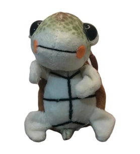 Selay Toys Oyuncak Peluş Anahtarlık Kaplumbağa Kahverengi 1536