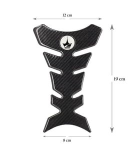 Grippatch Yamaha, BMW, Honda ile Uyumlu Universal 6D Karbon Tank Pad GC08