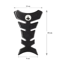 Grippatch Yamaha, BMW, Honda ile Uyumlu Universal 6D Karbon Tank Pad GC08