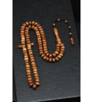 Kuka Ağacı 99’lu Tesbih – 5 × 7 mm Rondel Kesim