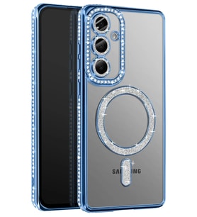 Galaxy A37 5G Joke Simli Magneticsafe Kılıf - Mavi
