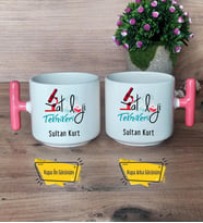 Patoloji Teknikeri Kupa Bardak T Pembe Kulplu Tıp Bayramı Hediyesi