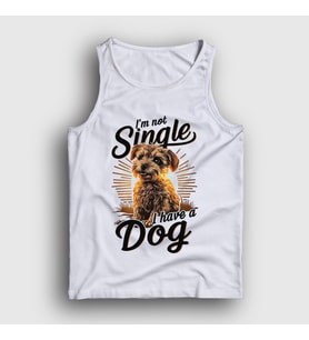 Presmono Unisex Beyaz Yorkshire Terrier Köpek Hediye Atlet 540431tt