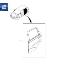 Chevrolet Aveo Kalos Sol Arka Kapı Sacı GM (Standart)