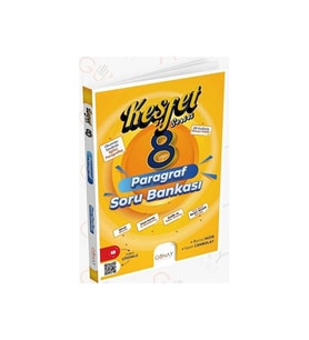 Günay Yayınları 8. Sınıf LGS Paragraf Soru Bankası / Yasin Canbolat / Günay Yayınları / 9786257150576 (Çok Renkli)
