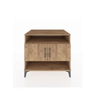 Kronos Şifonyer 3 Raflı 2 Kapaklı 88x59x80 Çam-Çam